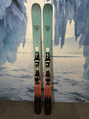 Lightly Used Rossignol Sender Free 110 184cm Skis w/ Look Konect 12 GW Bindings