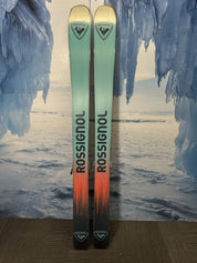 Lightly Used Rossignol Sender Free 110 184cm Skis w/ Look Konect 12 GW Bindings