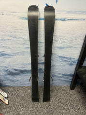 Used Head Residue 118cm Jr Kids Skis w/ Tyrolia SP 7.5 Demo Binding