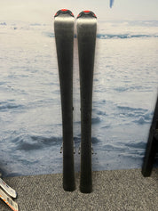 Used Head Supershape 117cm Jr Kids Skis w/ Tyrolia LRX 7.5 Demo Binding