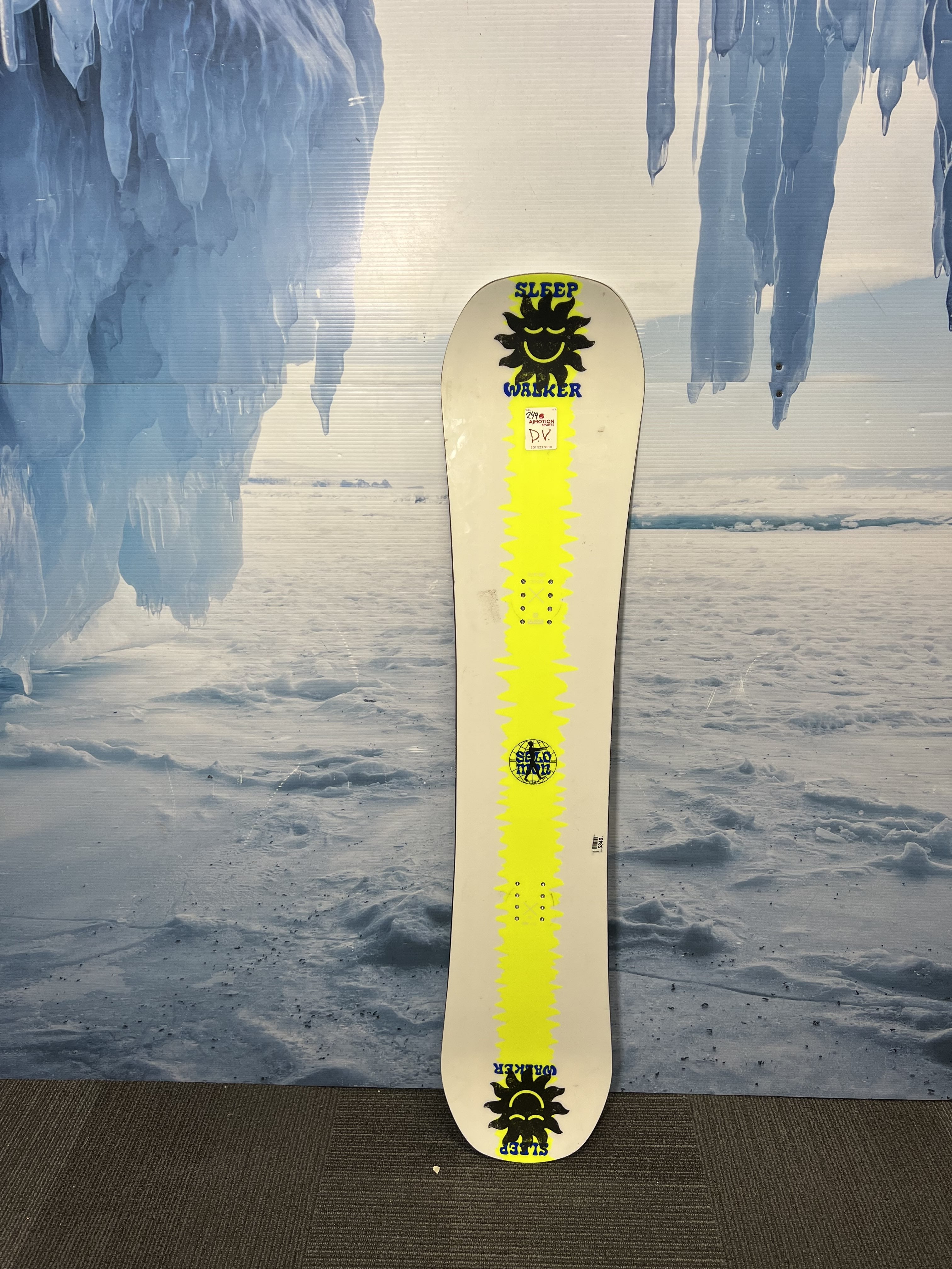 Used Salomon Sleep Walker Snowboard 138cm