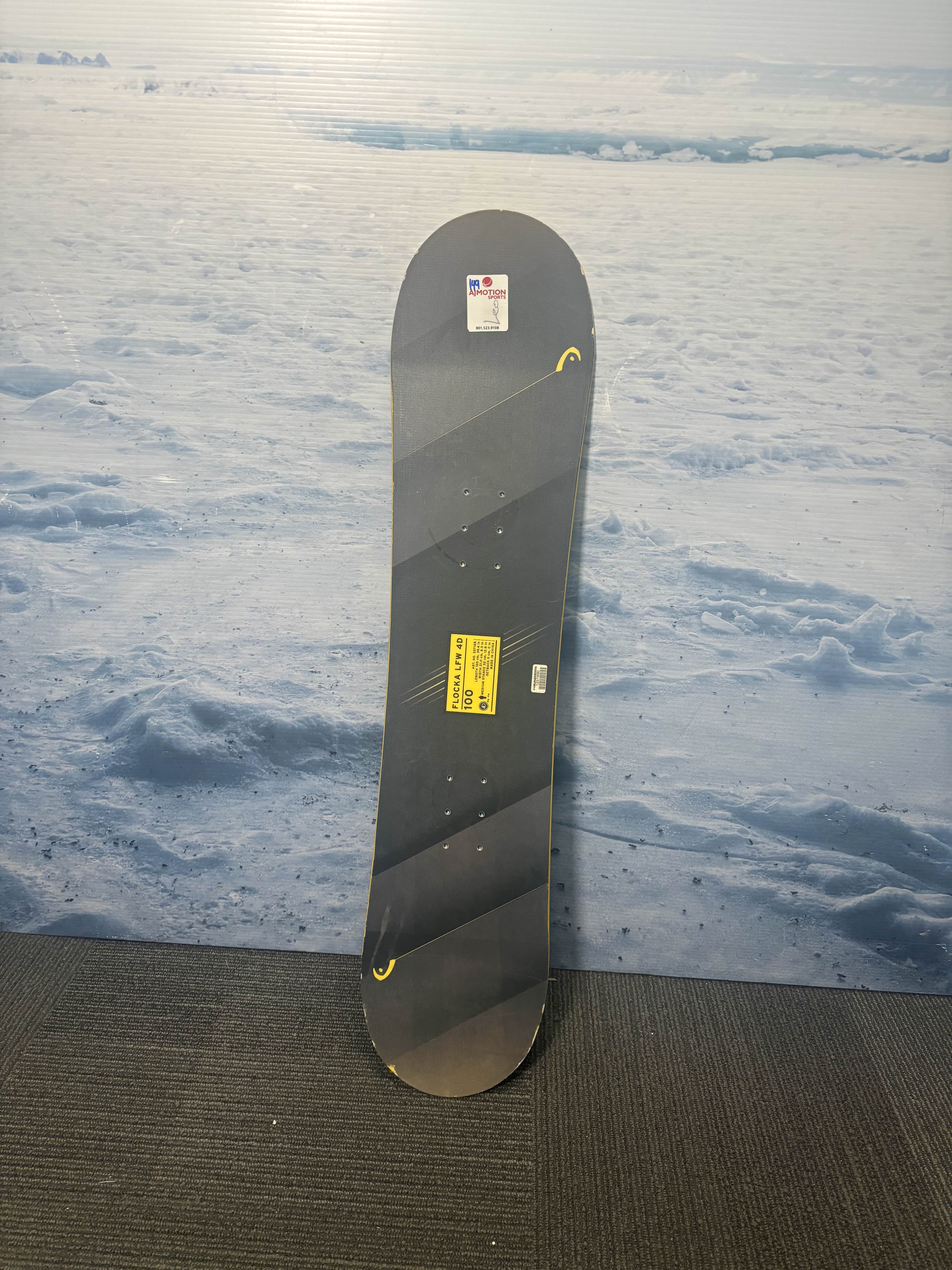 Used Head Flocka LF 4D Junior Kids Snowboard - 100cm