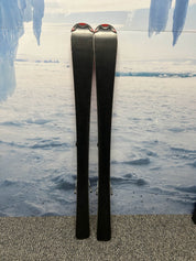 Used Head Supershape 127cm Jr Kids Skis w/ Tyrolia LRX 7.5 Demo Binding