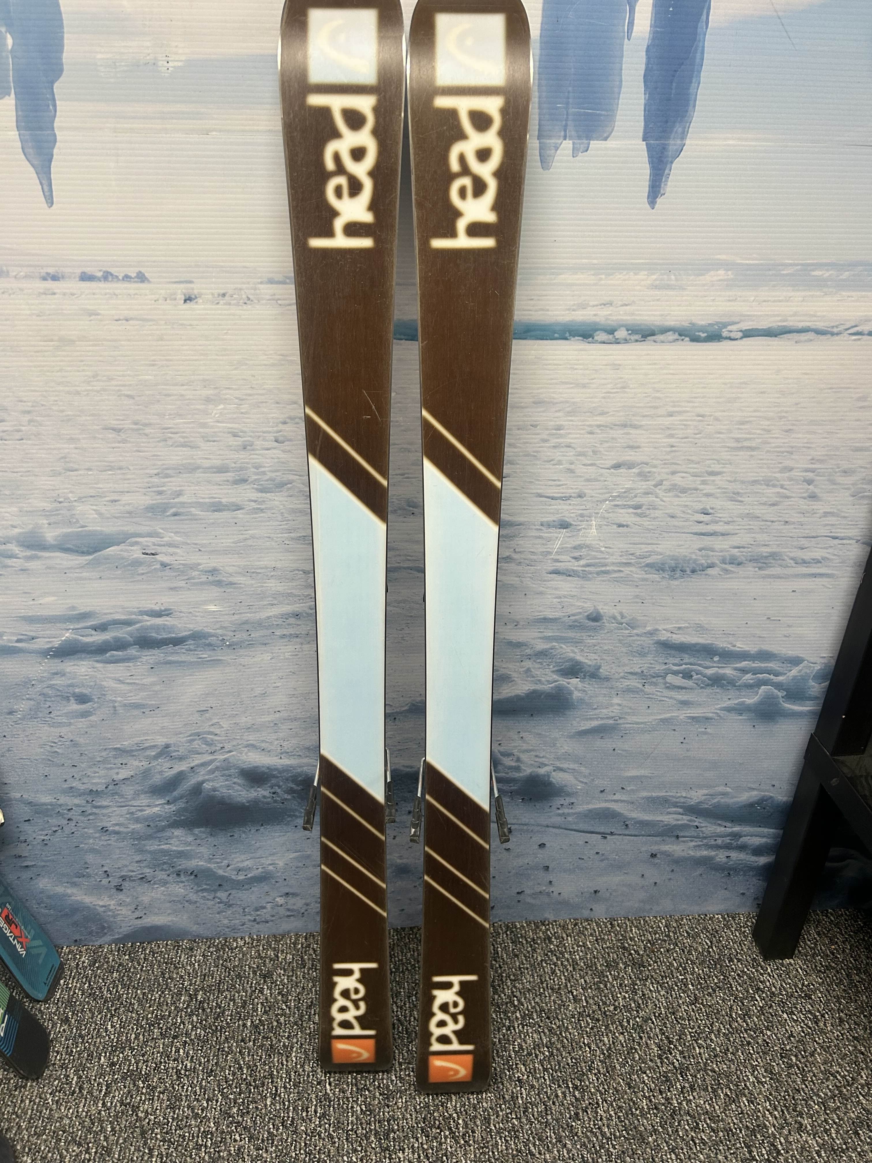 Used Head Junior Caddy 141cm Jr Kids Skis w/ Tyrolia SP 7.5 Demo Binding