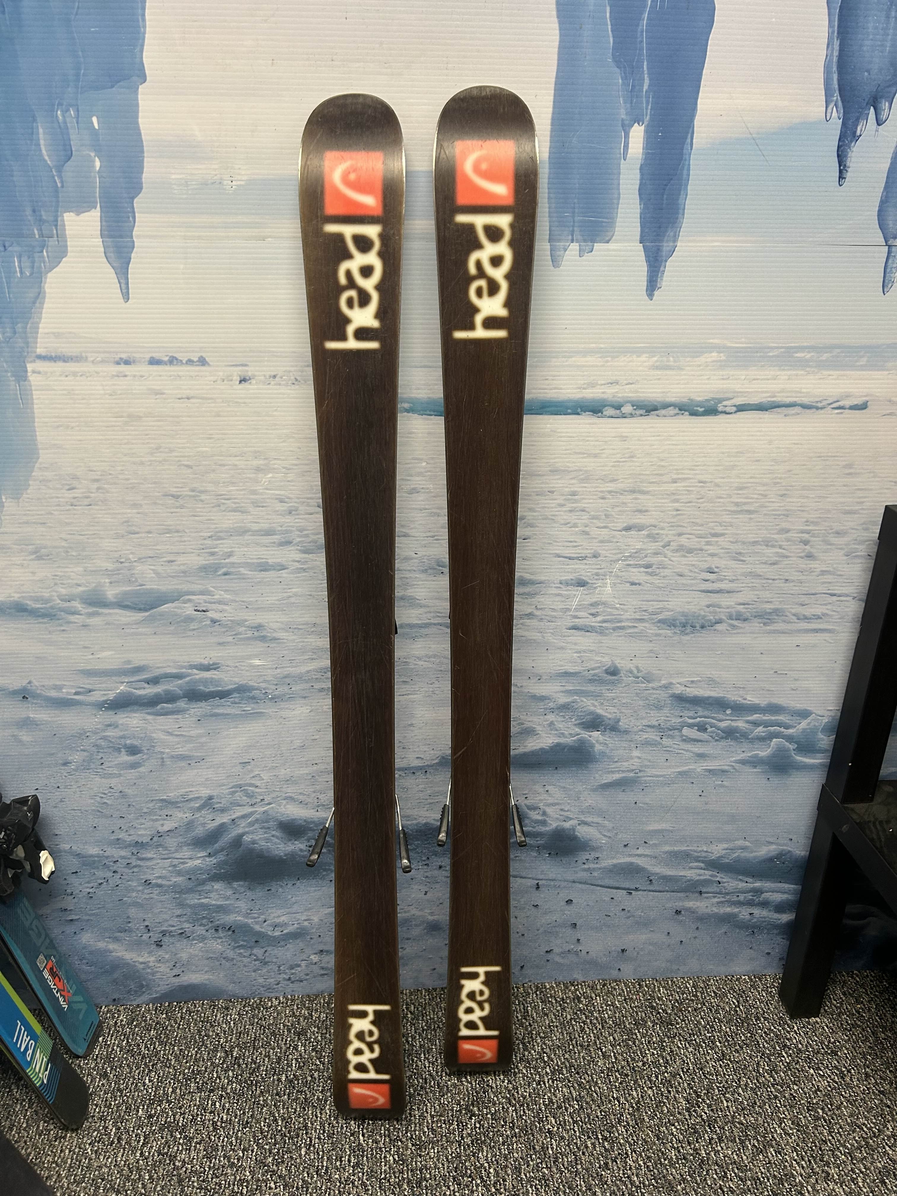 Used Head The Jr. Caddy 141cm Jr Kids Skis w/ Tyrolia LRX 7.5 Demo Binding