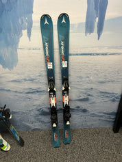 Used Atomic Vantage Jr. 140cm Jr Kids Skis w/ Ezytrack 7.5 Demo Binding