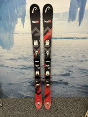 Used Head Caddy Jr. 141cm Jr Kids Skis w/ Tyrolia SLR 7.5 Demo Binding
