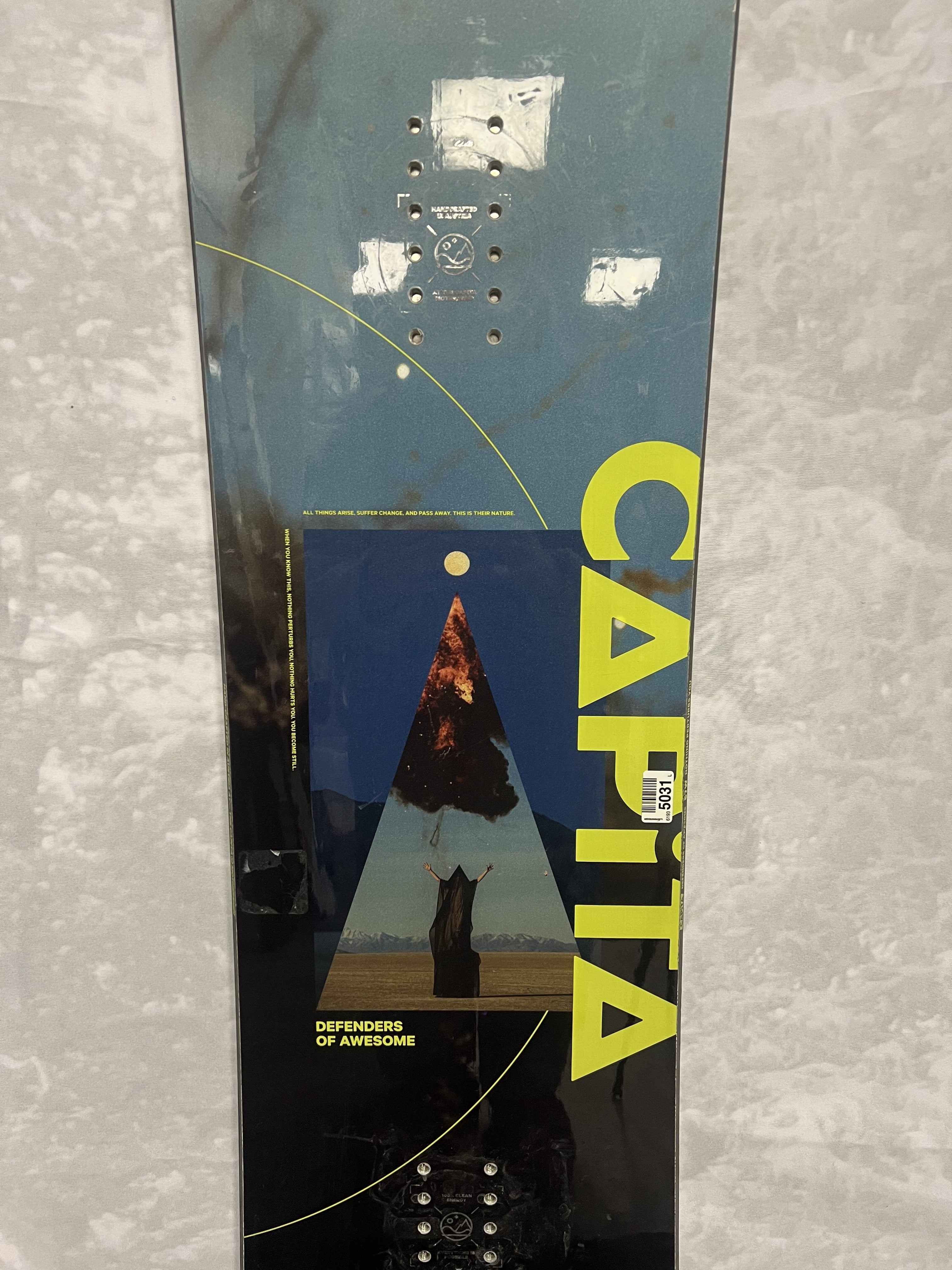Lightly Used 2025 Capita Defenders of Awesome Snowboard 157 Cm (Wide)