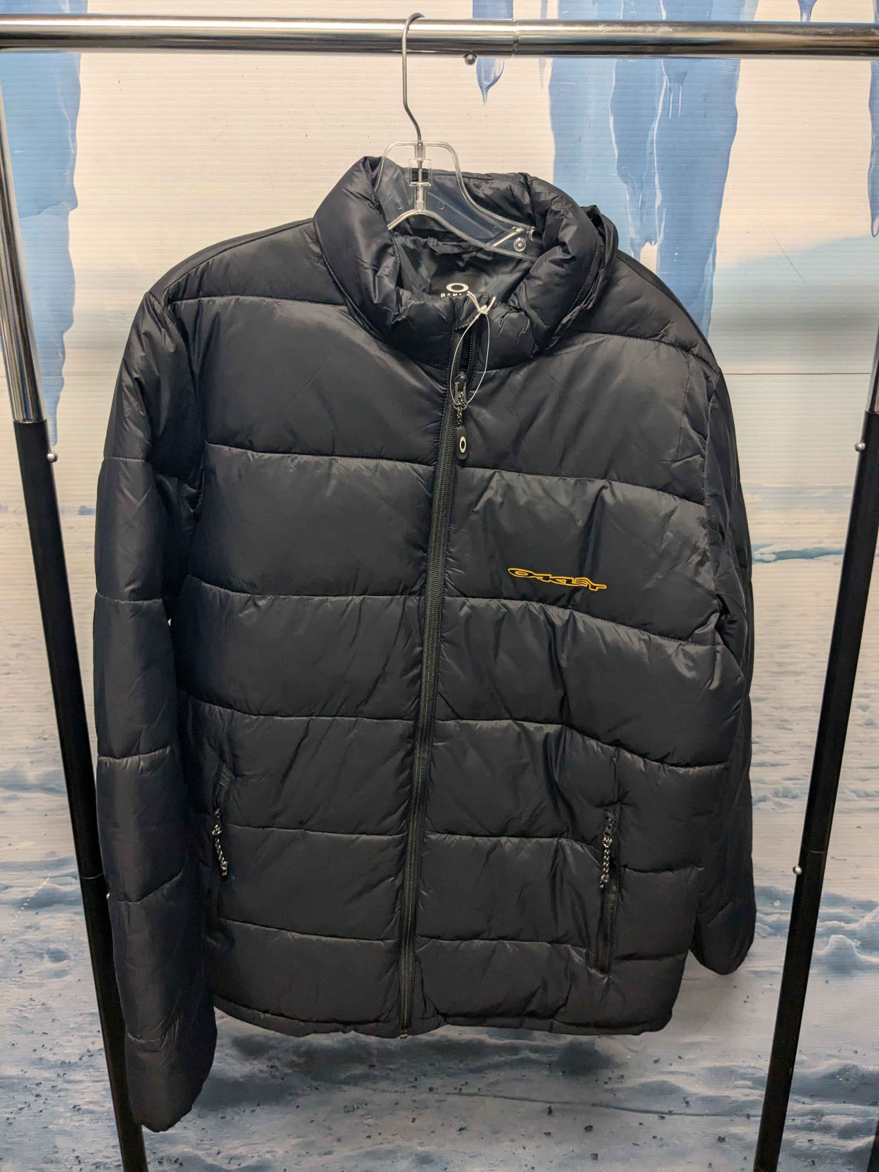 Oakley Tc Skull Puffy Men's Winter Jacket - Blackout (2023)