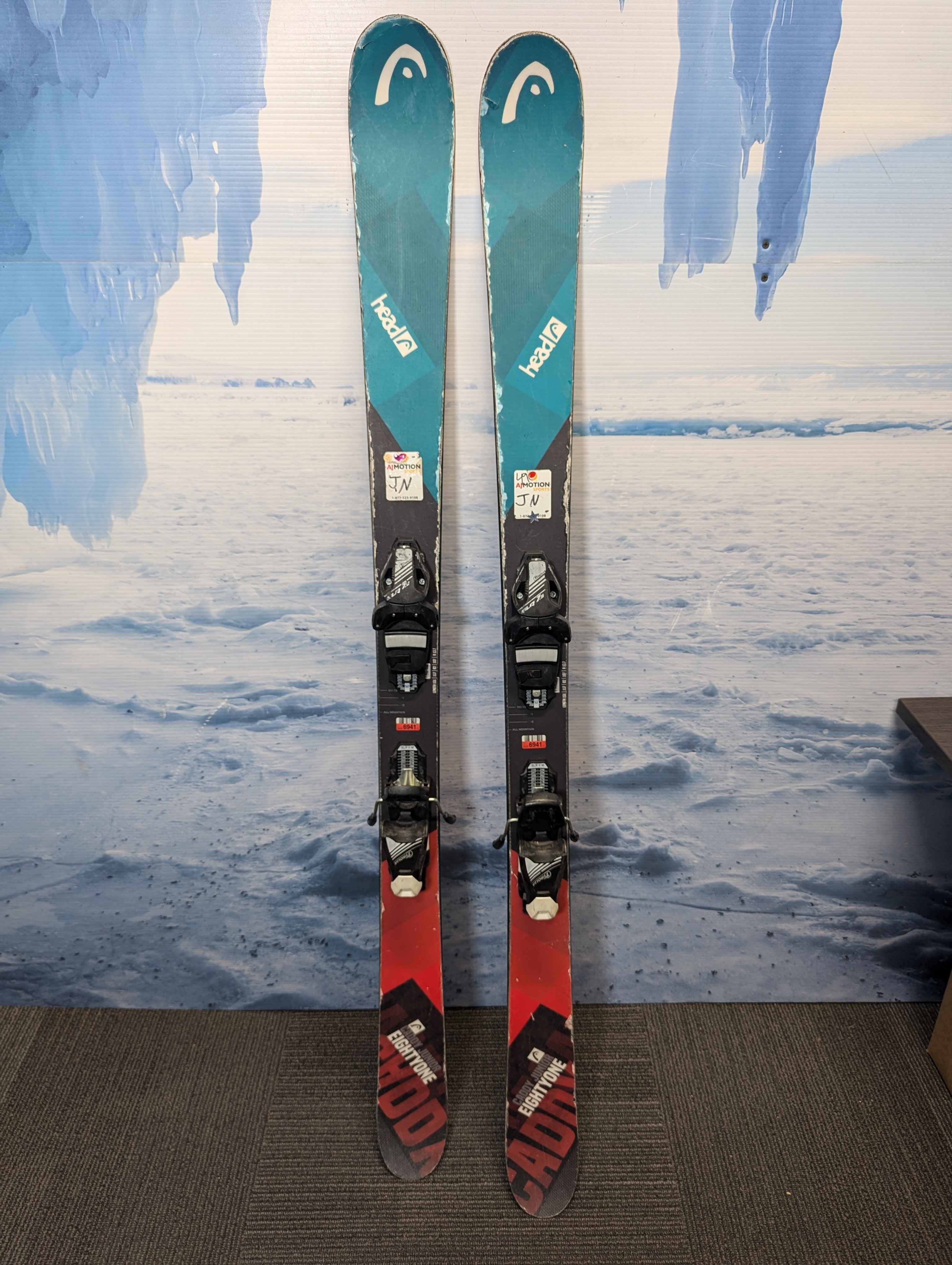 Well Loved Head Caddy Junior 81 Kids Skis - 151 CM W/ Slr 7.5 Bindings