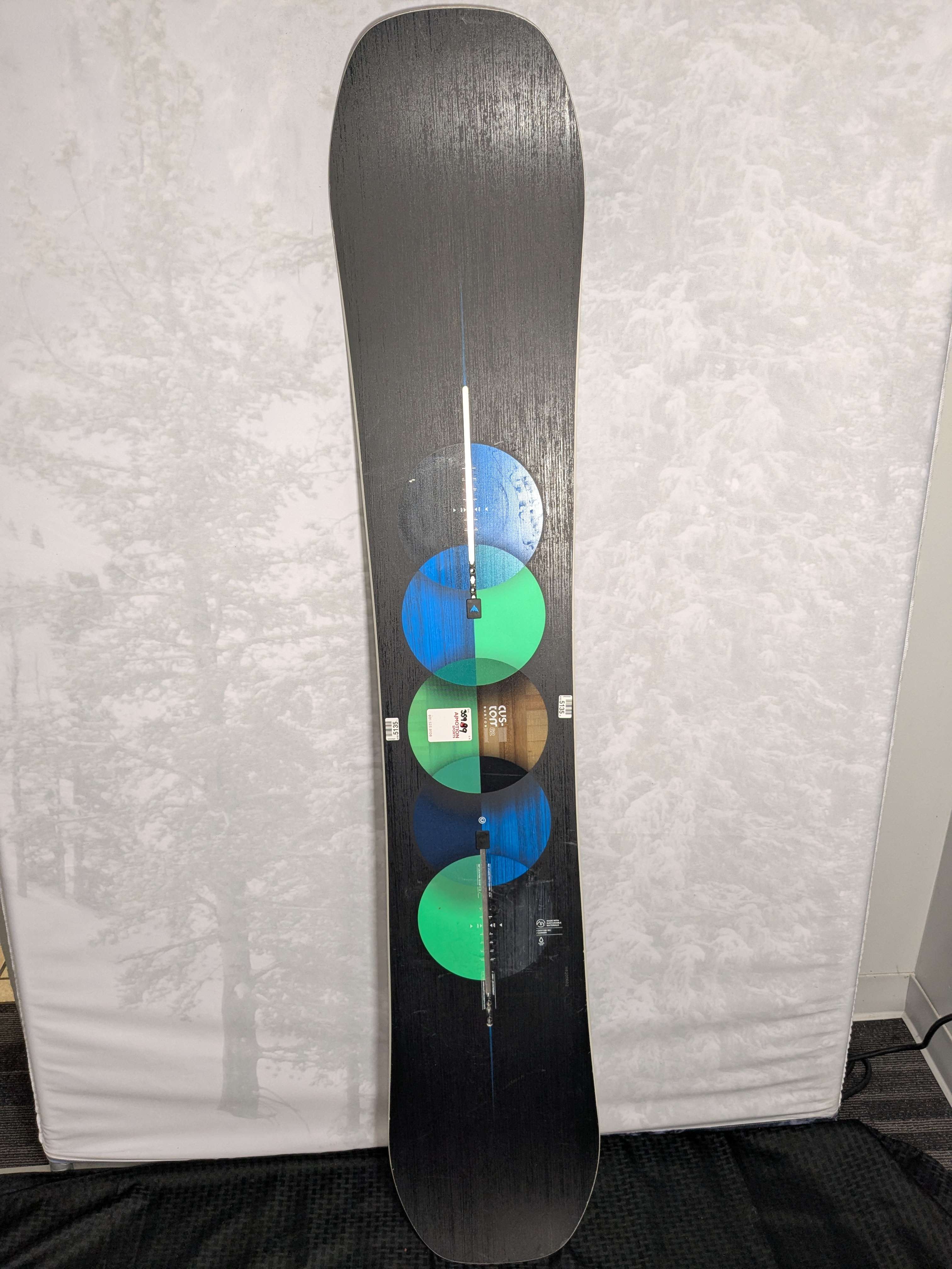 Used 2025 Burton Custom 162cm Snowboard – AJ Motion Sports