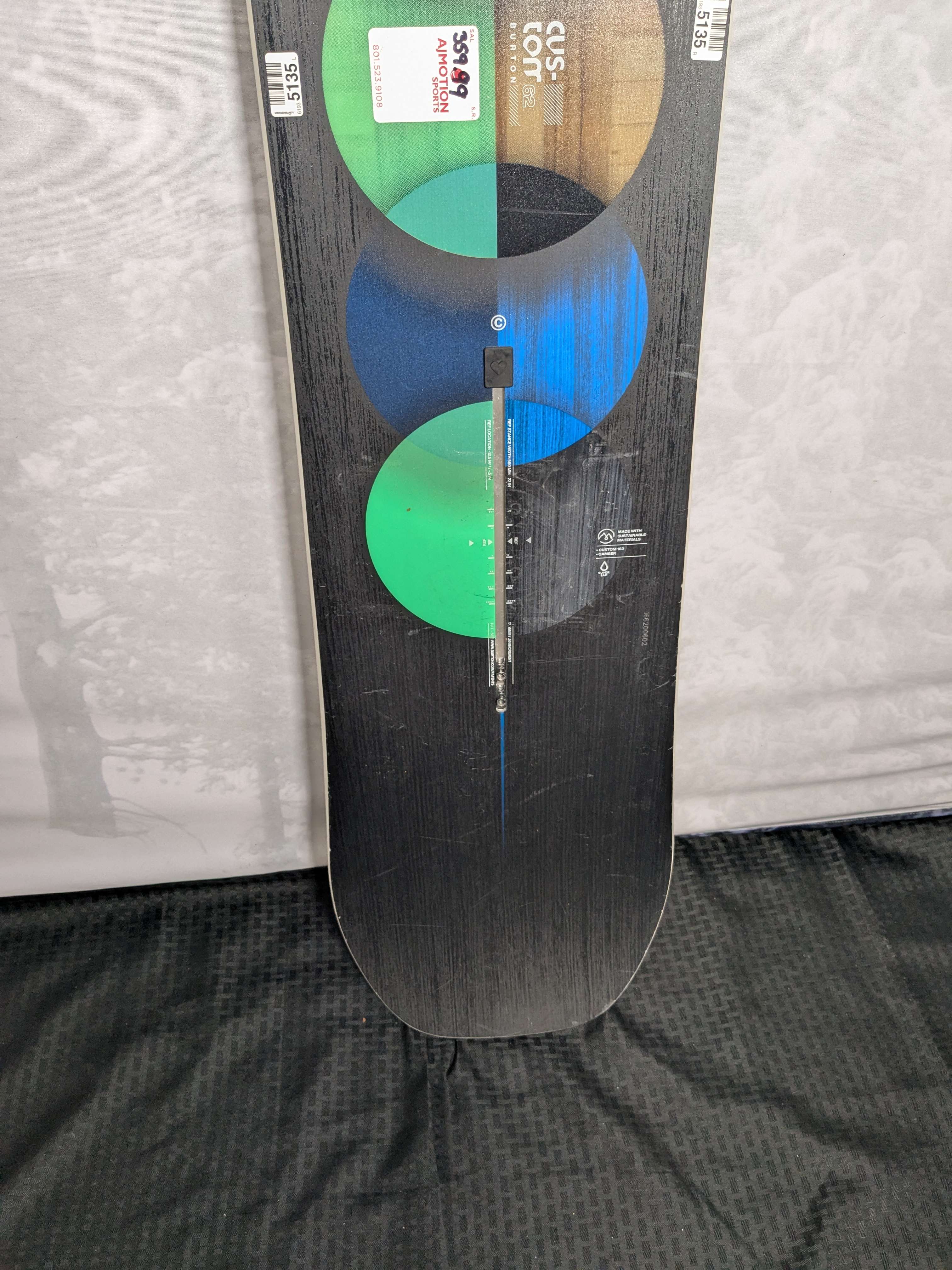 Used 2025 Burton Custom 162cm Snowboard