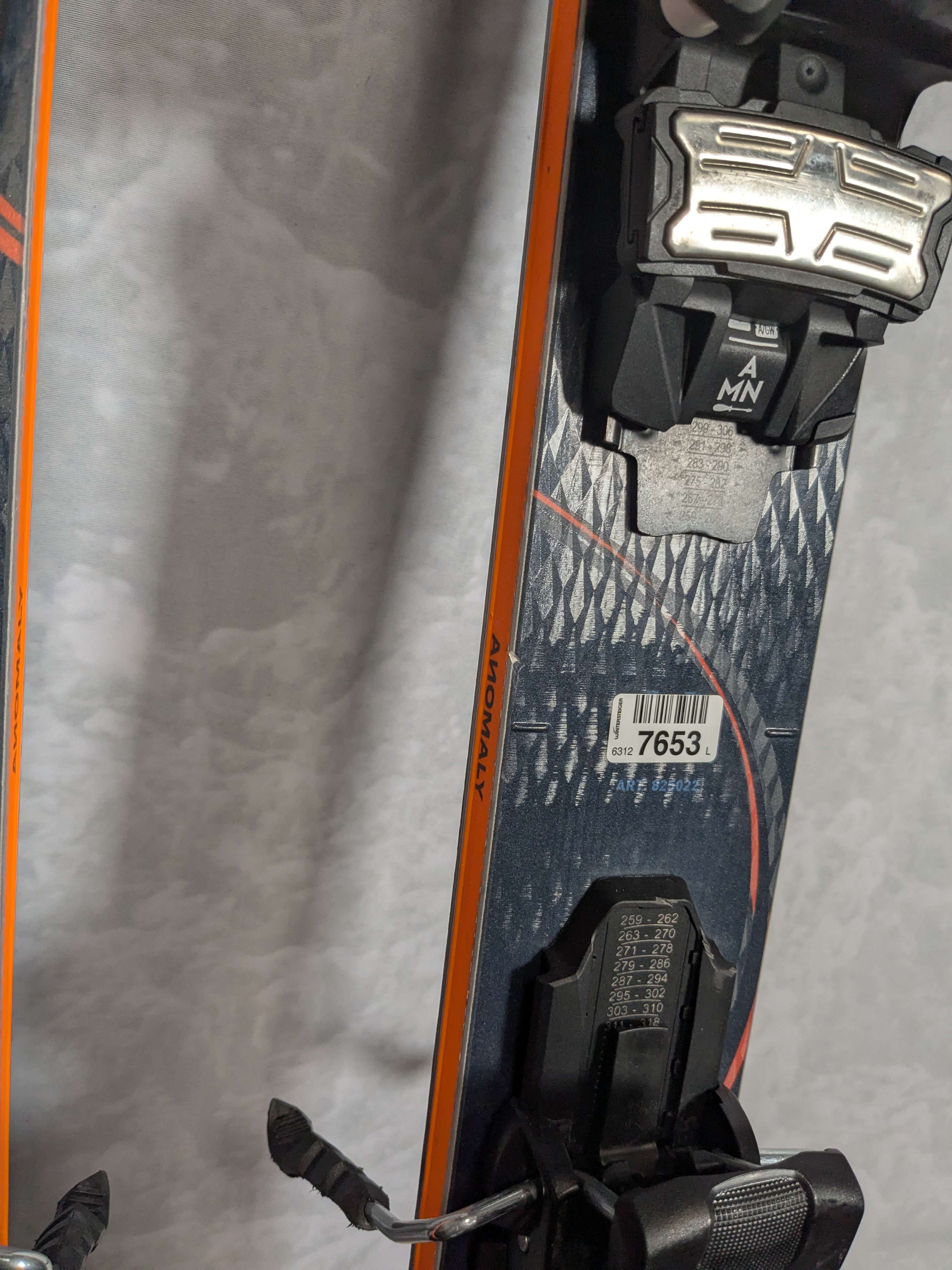 Used 2025 Blizzard Anomoly 88 TI Skis- 182cm w/ Tyrollia Attack MN 14 Binding