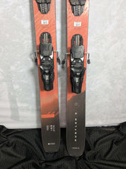 Used 2025 Blizzard Rustler 9 skis- 168cm w/ Salomon Strive 13 Binding