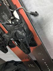Used 2025 Blizzard Rustler 9 skis- 168cm w/ Salomon Strive 13 Binding