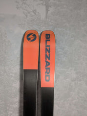 Used 2025 Blizzard Rustler 9 skis- 168cm w/ Salomon Strive 13 Binding