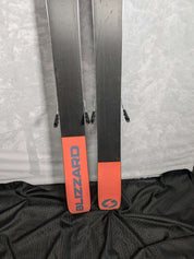 Used 2025 Blizzard Rustler 9 skis- 168cm w/ Salomon Strive 13 Binding