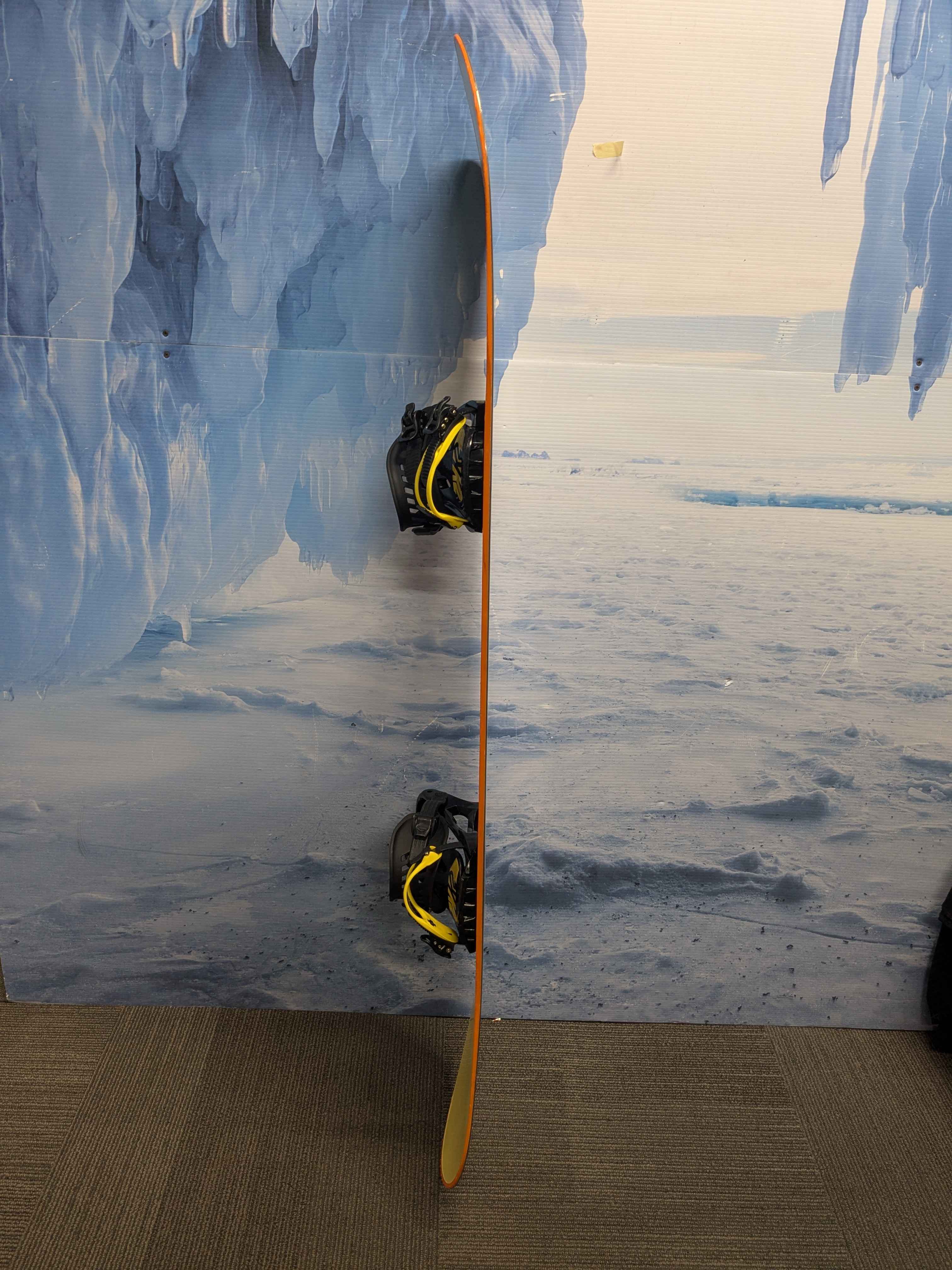 Used Head Flocka 4D Snowboard 163cm W/ K2 XL Binding