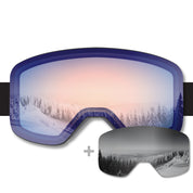 STAGE Propnetic - Magnetic Ski Goggle + Bonus Lens