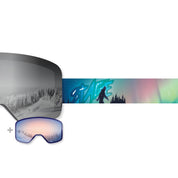 STAGE Propnetic - Magnetic Ski Goggle + Bonus Lens