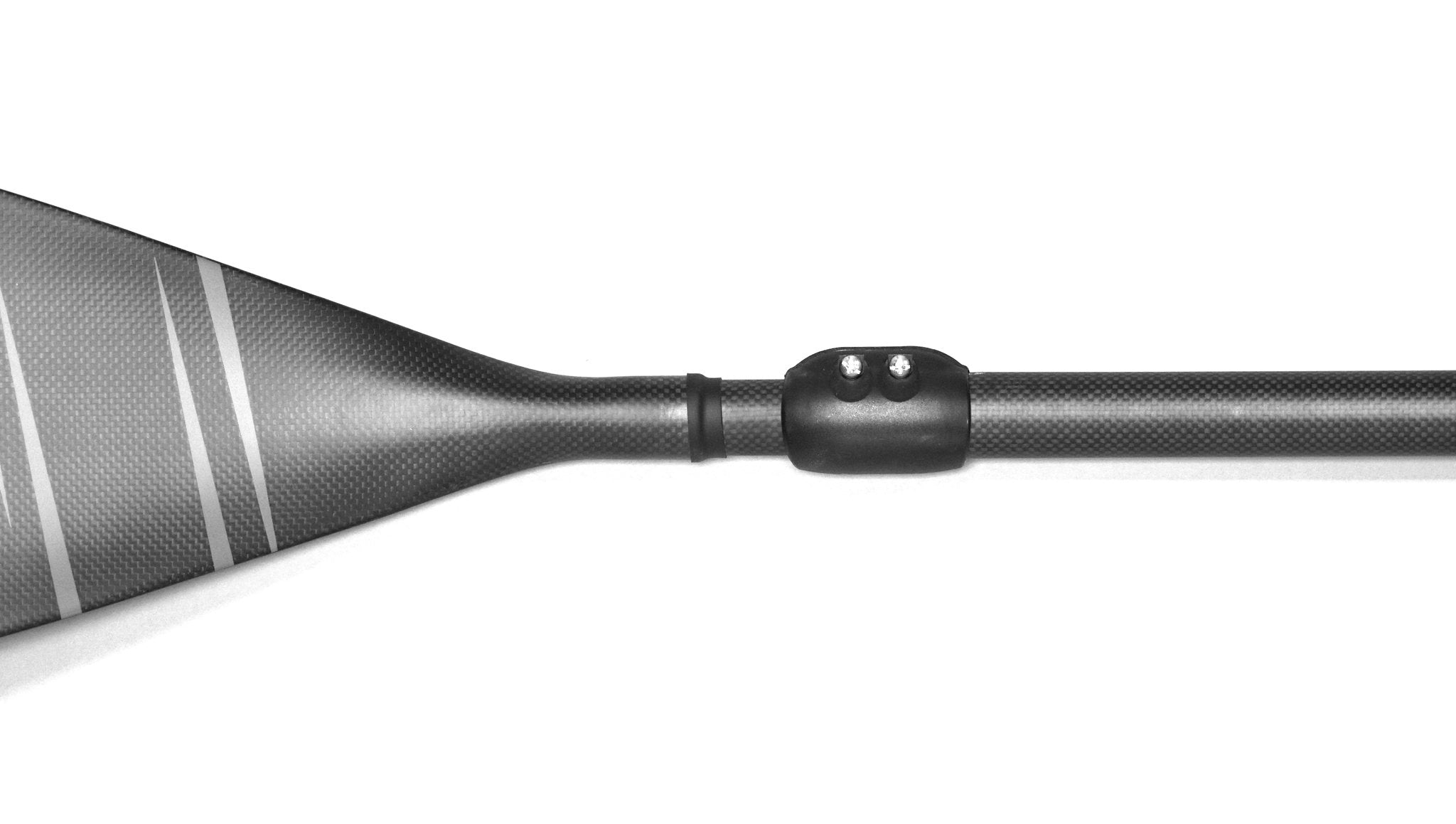 100% Carbon Fiber Composite Shaft reduces weight and adds stiffness 100% Carbon Fiber Blades. Double Paddle Adjusts between 112" to 156" to fit paddlers 5'2 to 6'3 Double Paddle Weighs 2 lbs., 6 oz. Singe Paddle Adjusts from 75 inches to over 90 inches in length! Single Paddle Weighs 1 lb., 11,5 oz.