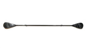 60% Carbon Fiber Composite Shaft reduces weight and adds stiffness Durable PP+Fiber Blades (a blend of polypropylene and fiberglass) Double Paddle Adjusts between 112" to 156" to fit paddlers 5'2 to 6'3 Double Paddle Weighs 3 lbs., 3 oz. Singe Paddle Adjusts from 75 inches to over 90 inches in length! Single Paddle Weighs 2 lbs, 2 oz.