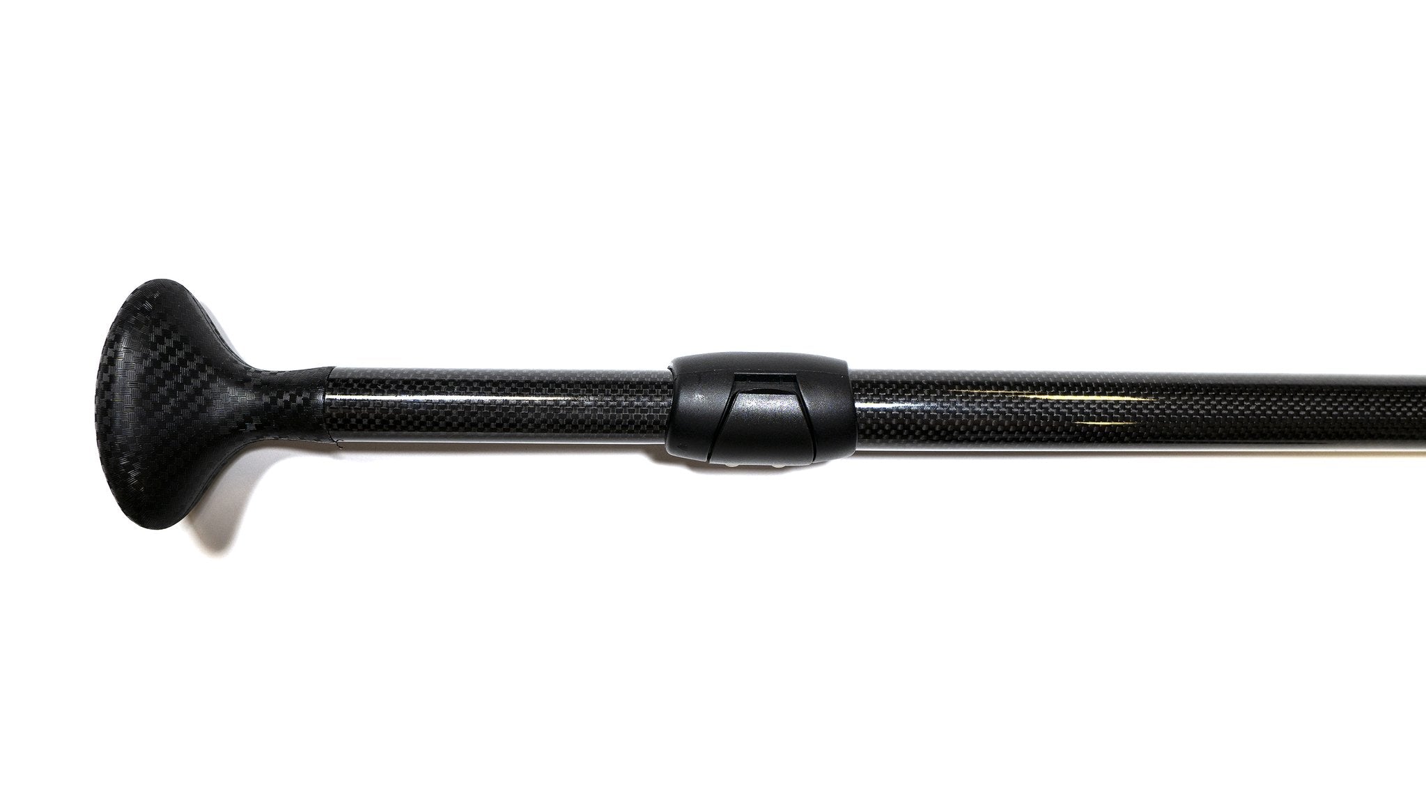 60% Carbon Fiber Composite Shaft reduces weight and adds stiffness Durable PP+Fiber Blades (a blend of polypropylene and fiberglass) Double Paddle Adjusts between 112" to 156" to fit paddlers 5'2 to 6'3 Double Paddle Weighs 3 lbs., 3 oz. Singe Paddle Adjusts from 75 inches to over 90 inches in length! Single Paddle Weighs 2 lbs, 2 oz.