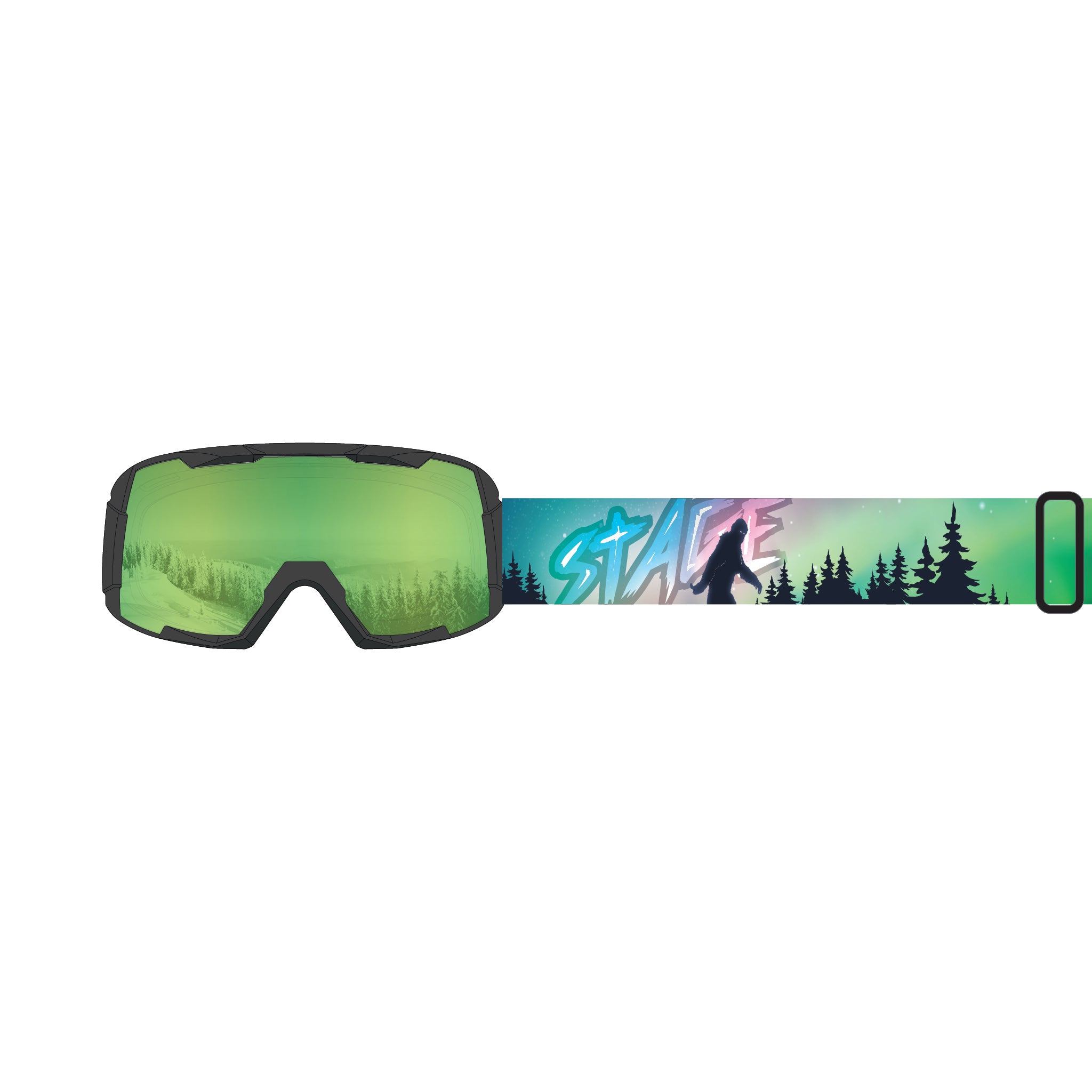 STAGE Punk Jr. Ski Goggle - Youth Ski & Snowboard Goggle (Ages 5-10)