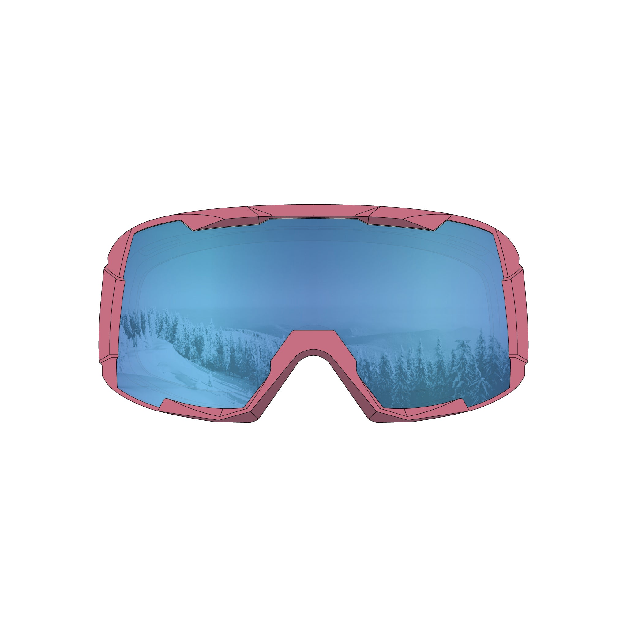 STAGE Punk Jr. Ski Goggle - Youth Ski & Snowboard Goggle (Ages 5-10)