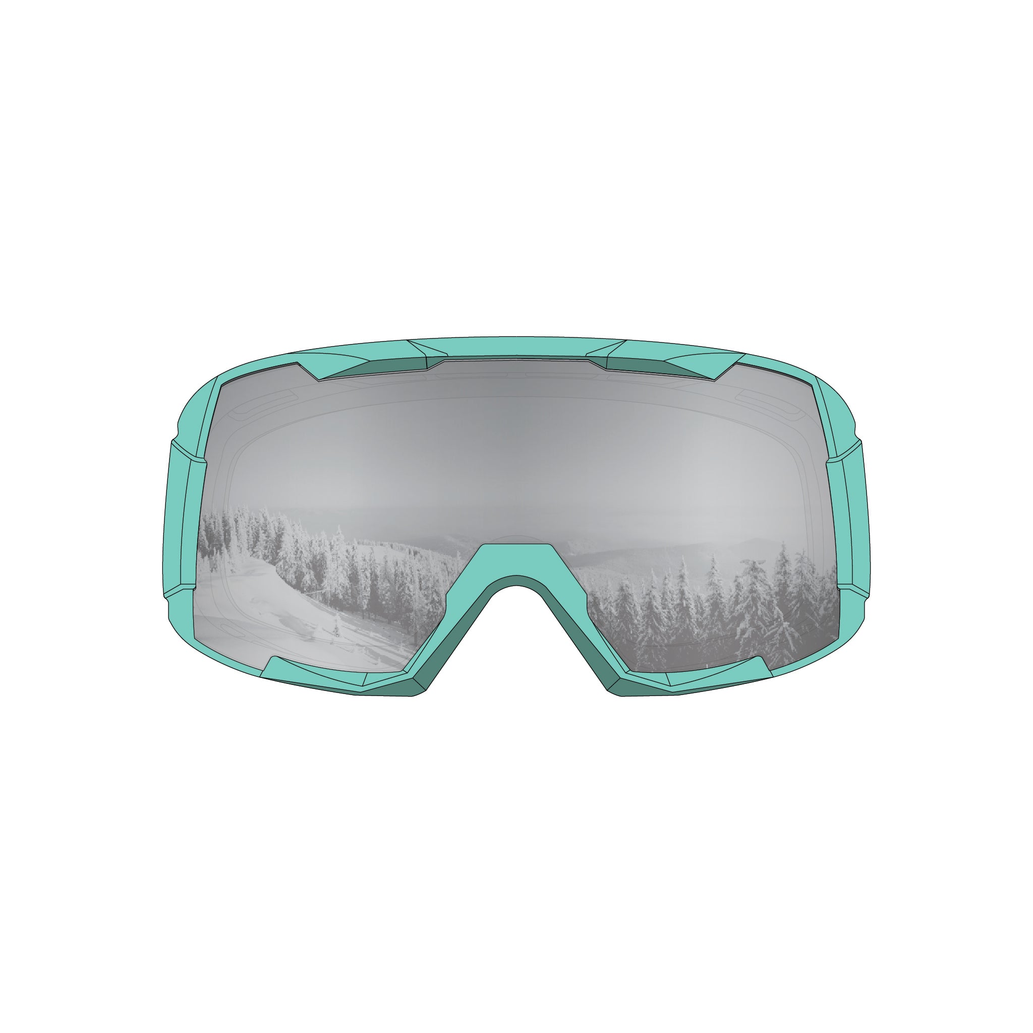STAGE Punk Jr. Ski Goggle - Youth Ski & Snowboard Goggle (Ages 5-10)