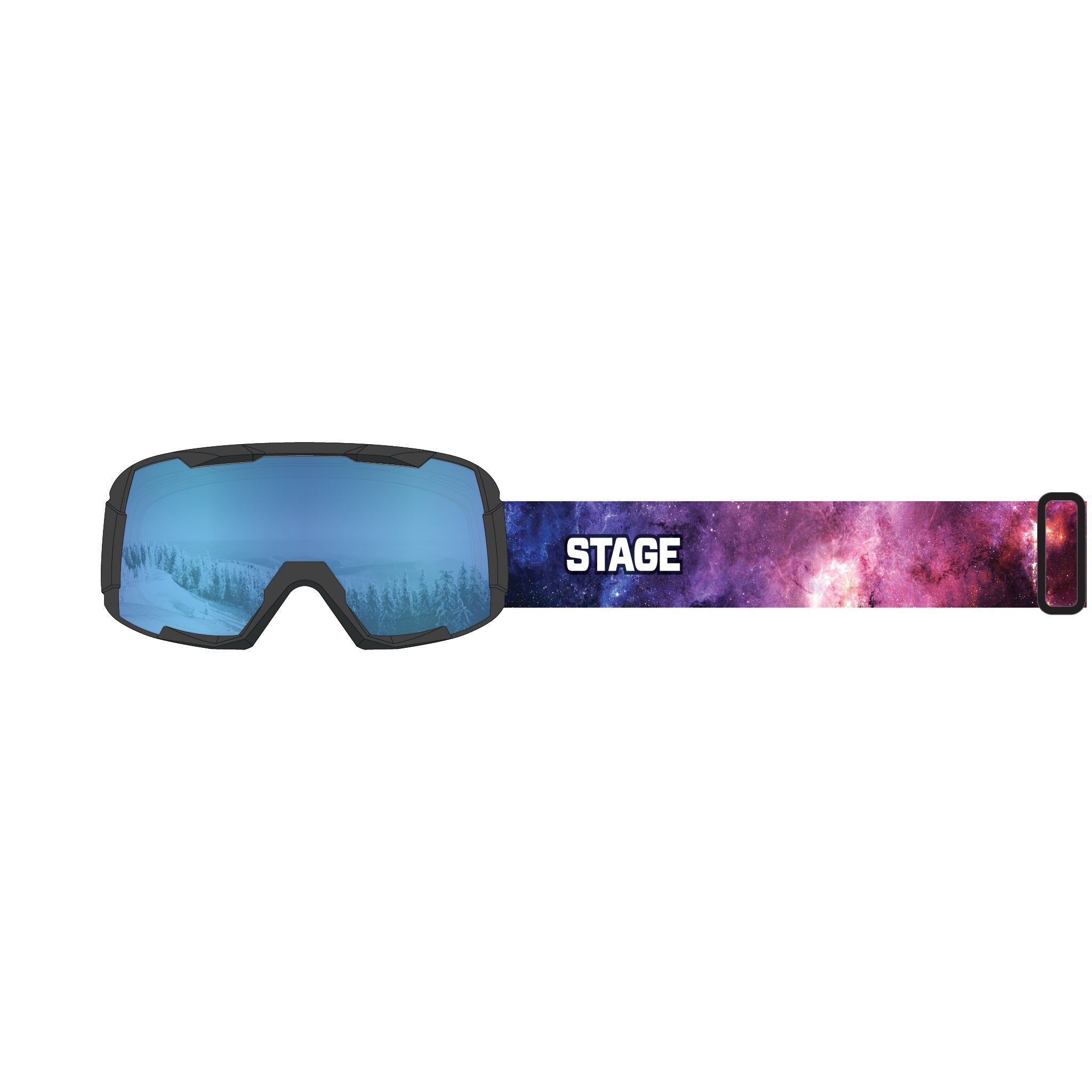 STAGE Punk Jr. Ski Goggle - Youth Ski & Snowboard Goggle (Ages 5-10)