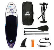 The S9 Cruiser is the perfect paddle board for teens and smaller adults looking to take advantage of easy turning and greater control. The S9 was designed with users between 80 and 130lbs in mind.
