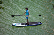 The S9 Cruiser is the perfect paddle board for teens and smaller adults looking to take advantage of easy turning and greater control. The S9 was designed with users between 80 and 130lbs in mind.