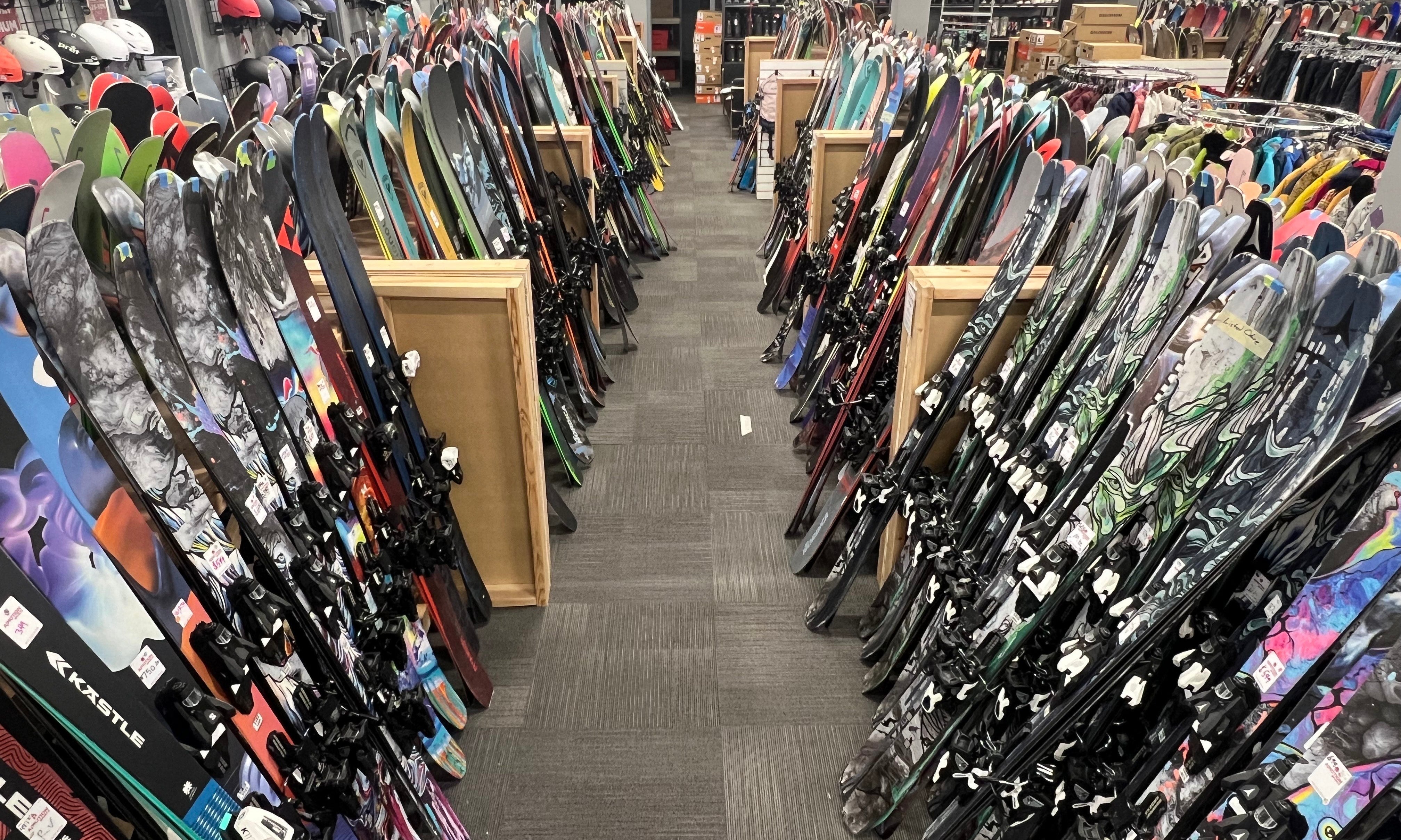 used skis