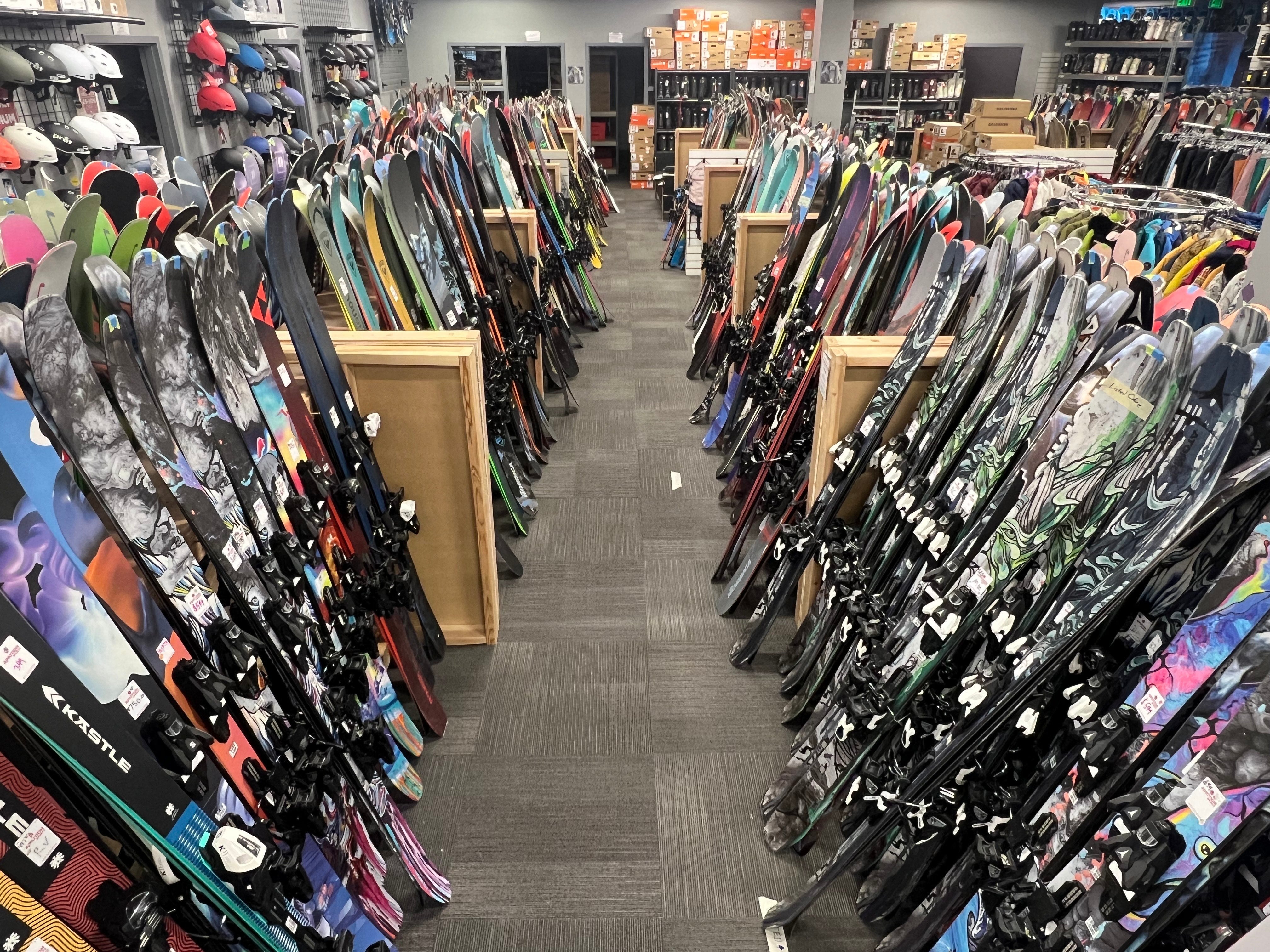 used skis