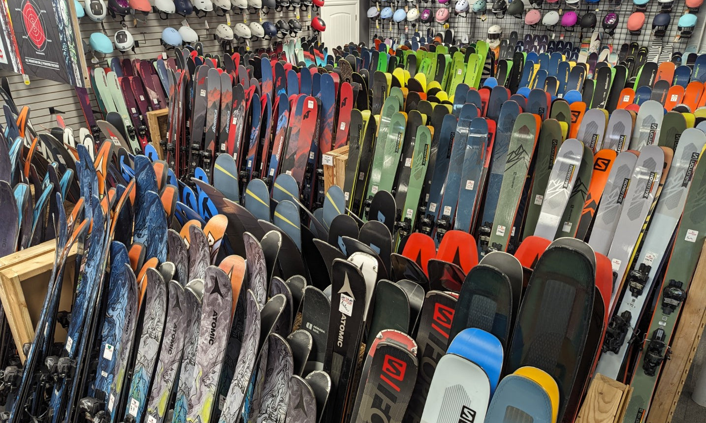 used skis