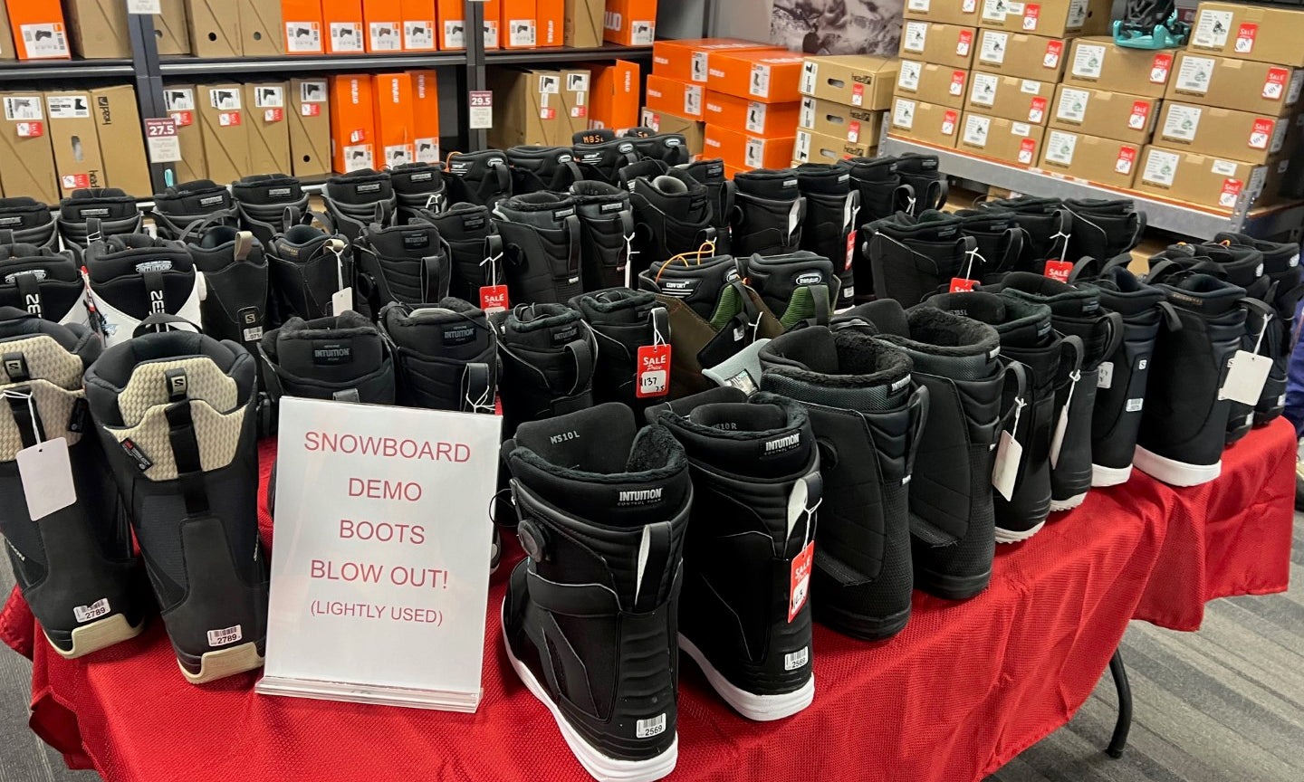 Used Snowboard Boots