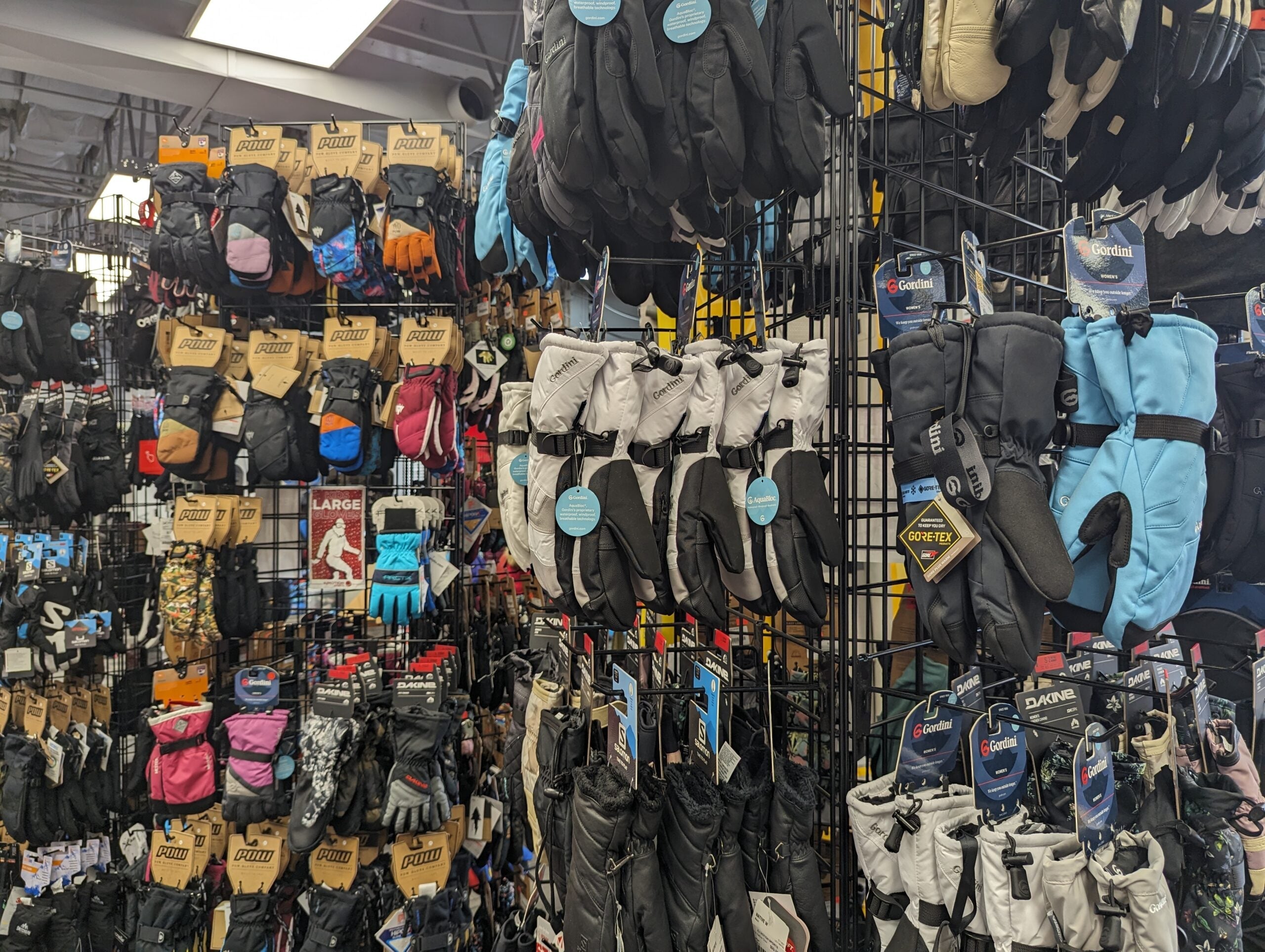 Gloves & Mittens — More Styles & Sizes In-Store