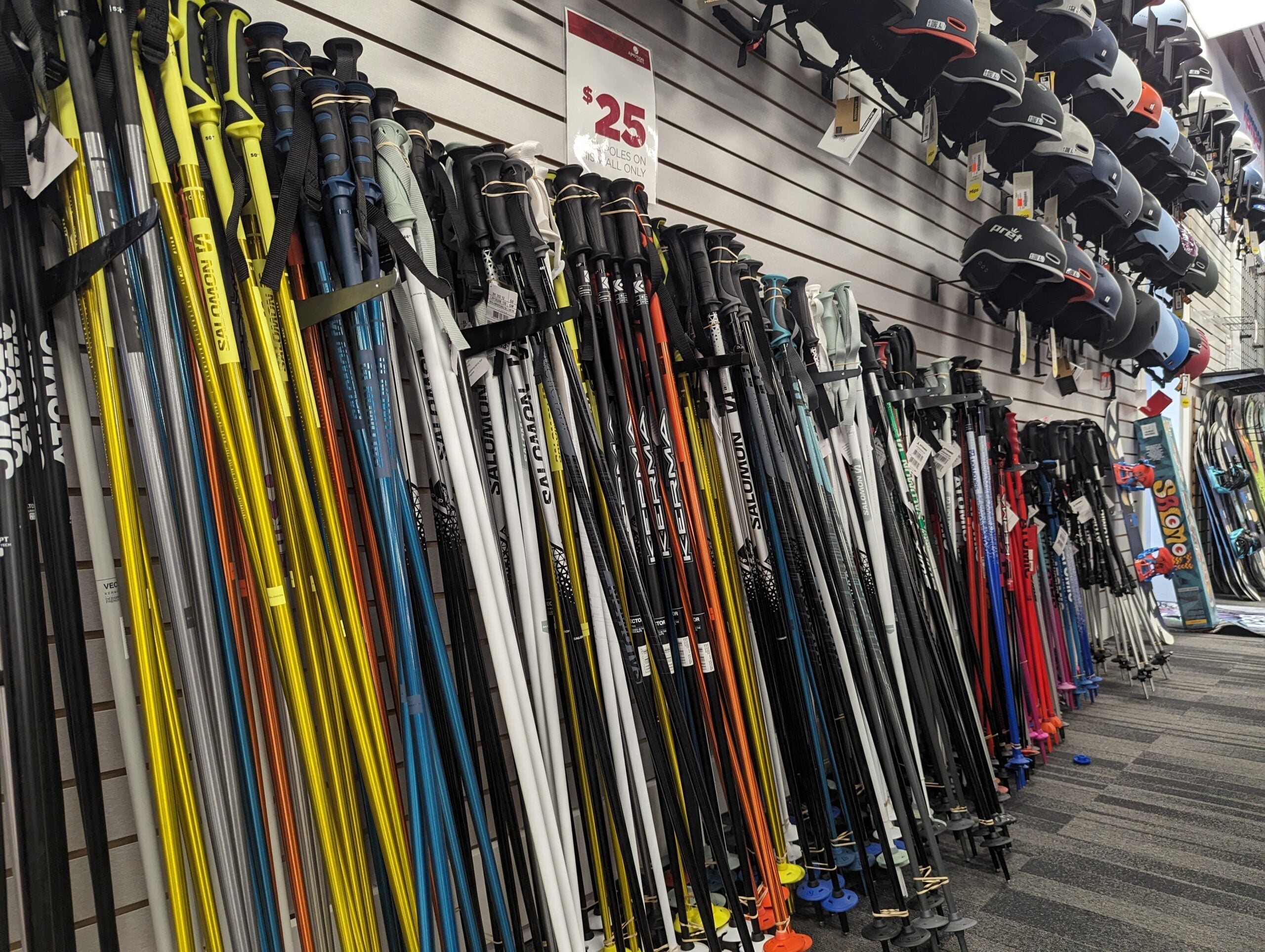 Pole Deals Are In-Store Only