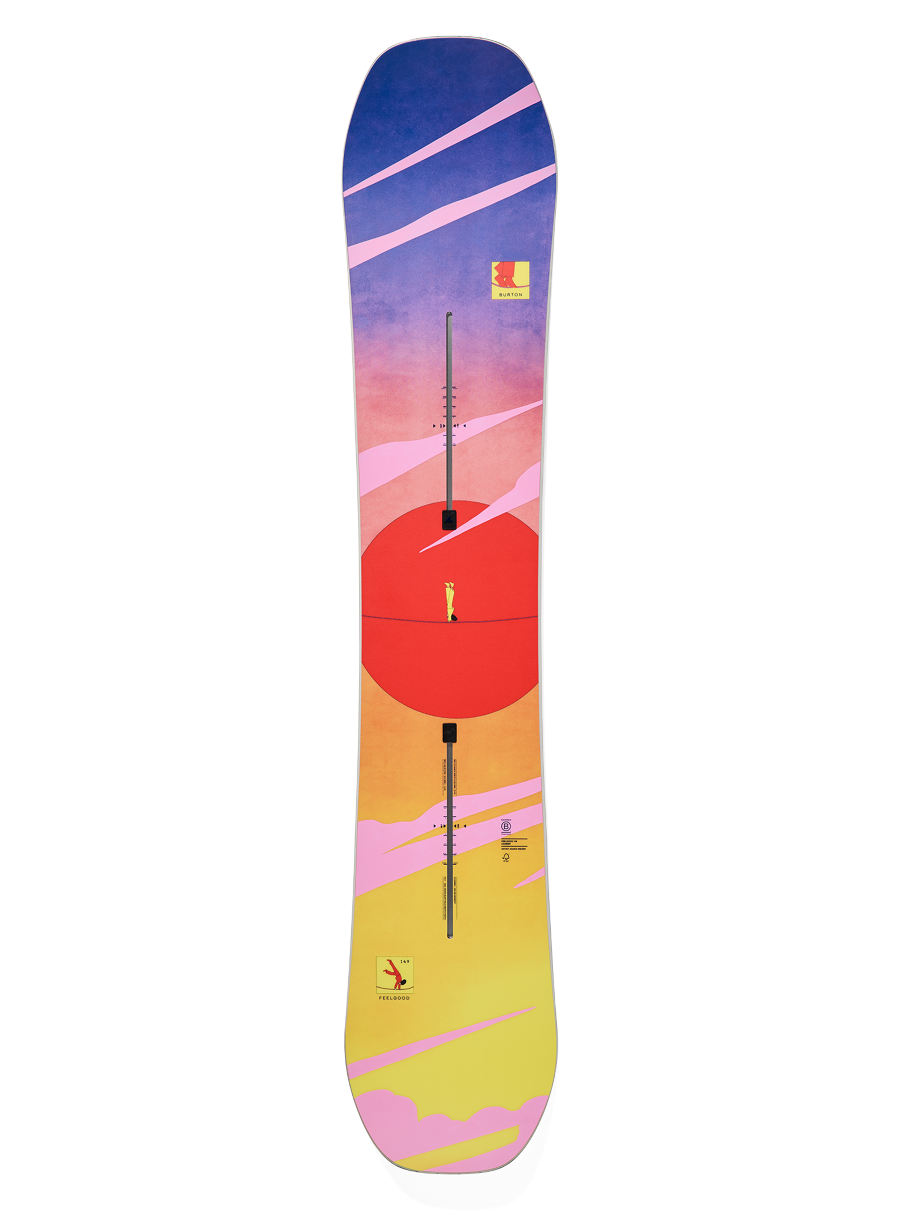 Burton Womens Feelgood Tight Rope 142cm Snowboard - New (2027)