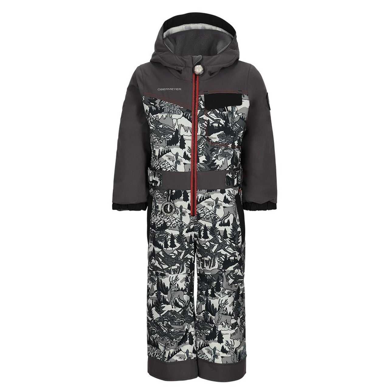 Obermeyer Boys Quinn One Piece Insulated Ski Suit - High Alpine