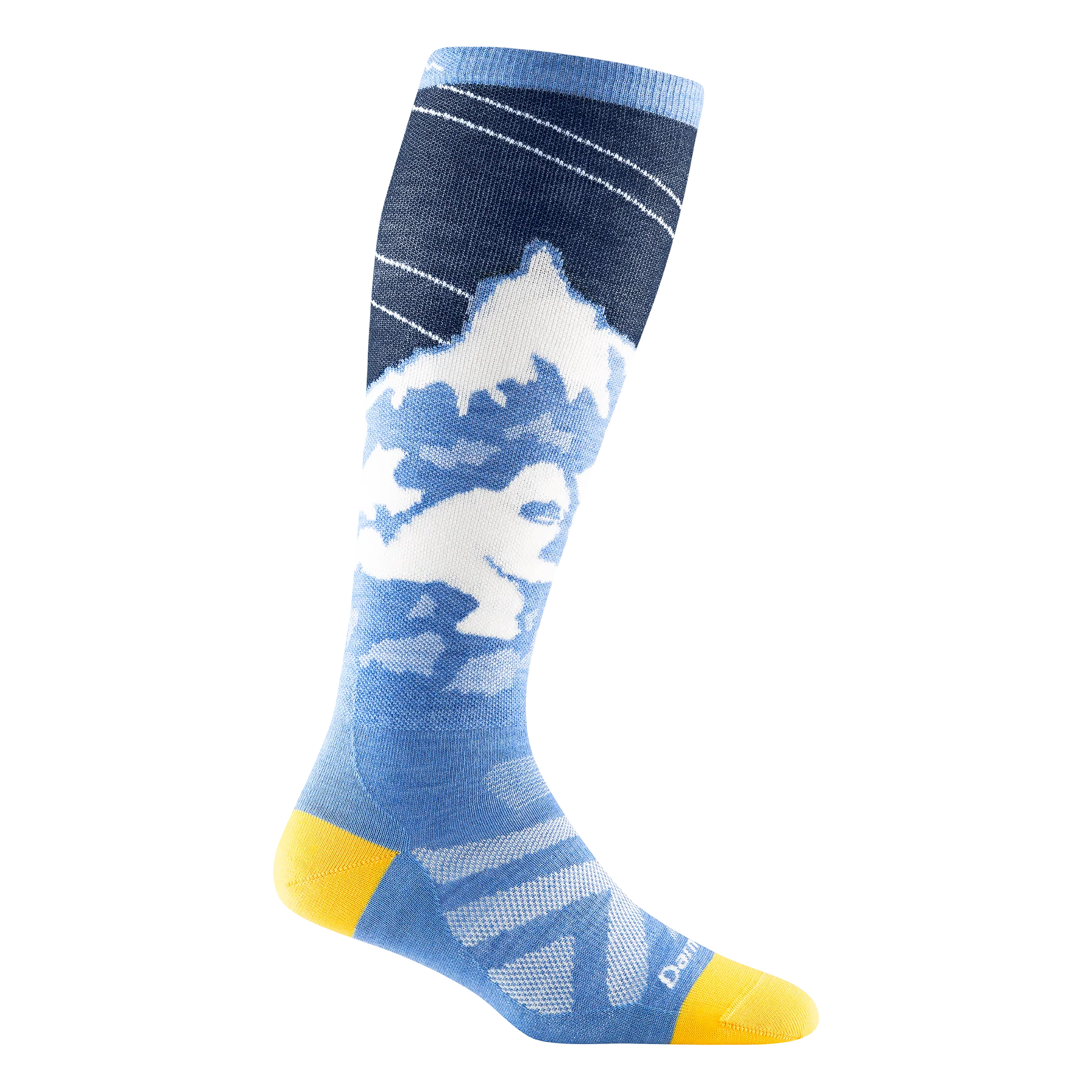 Darn Tough Women's Yeti Lightweight Ski Socks - Midnight