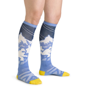Darn Tough Women's Yeti Lightweight Ski Socks - Midnight