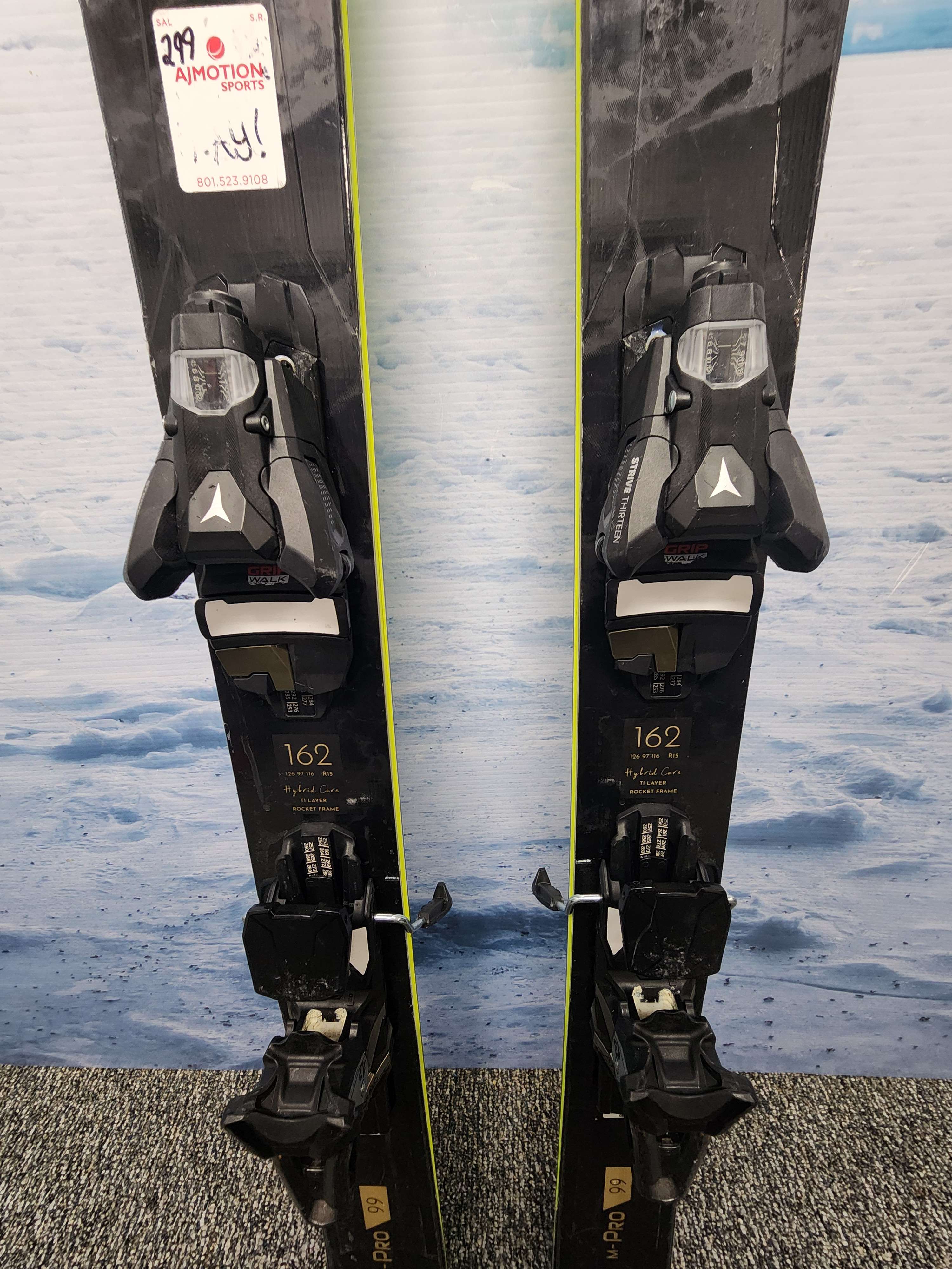 Used Dynastar M-Pro 99 Ski 162cm w/ Atomic Strive 13 Bindings