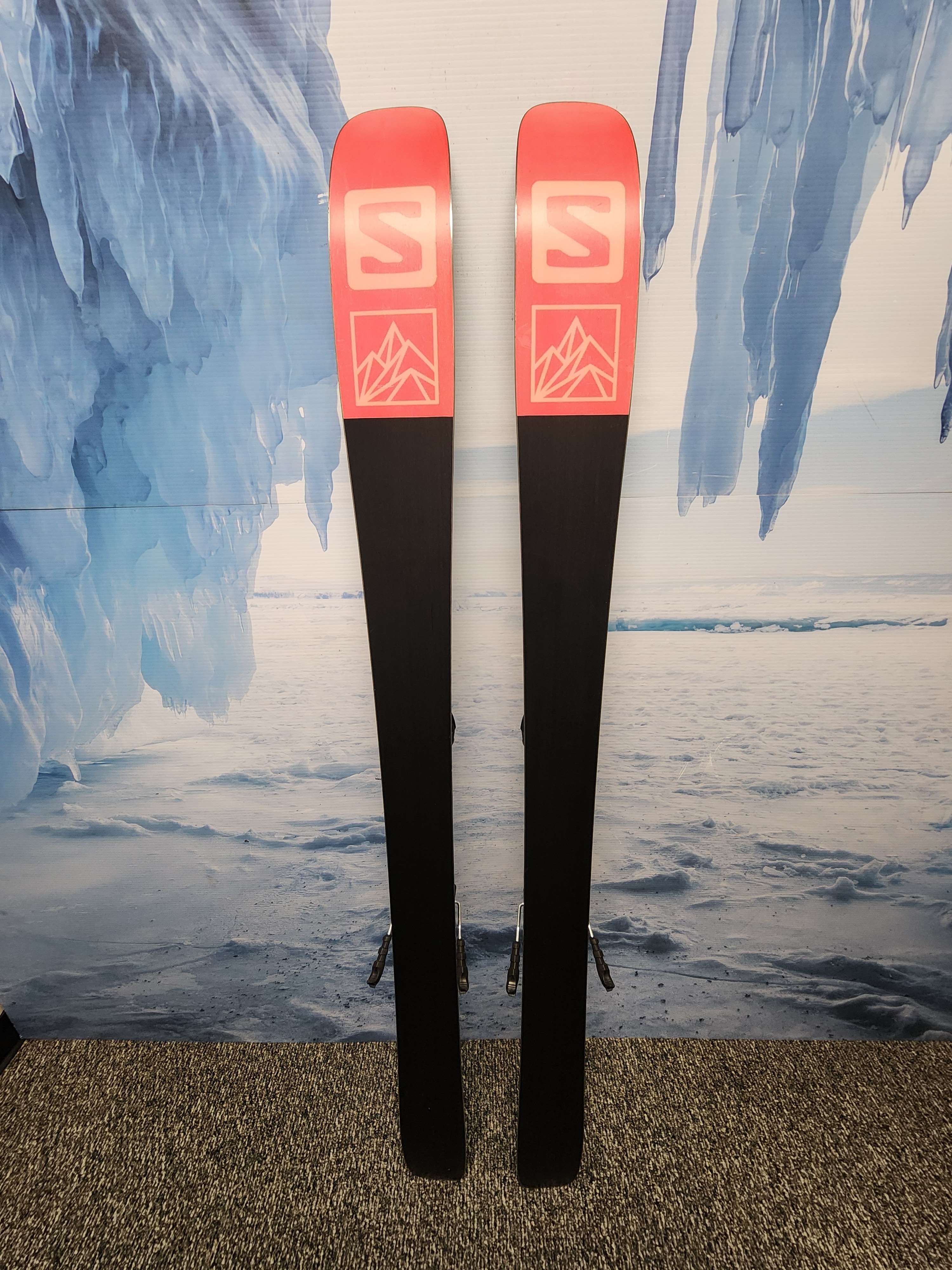 Used Salomon Qst Lumen 99 Ski 167cm w/ Demo Tyrolia Attack 13 Binding