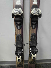 Used Atomic Maverick 88Ti 161cm Skis w/ Atomic Warden 13 Demo Binding