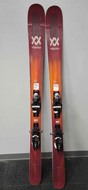 Used Volkl Secret 102 163cm Skis w/ Look Konect 12 Demo Bindings