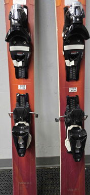 Used Volkl Secret 102 163cm Skis w/ Look Konect 12 Demo Bindings