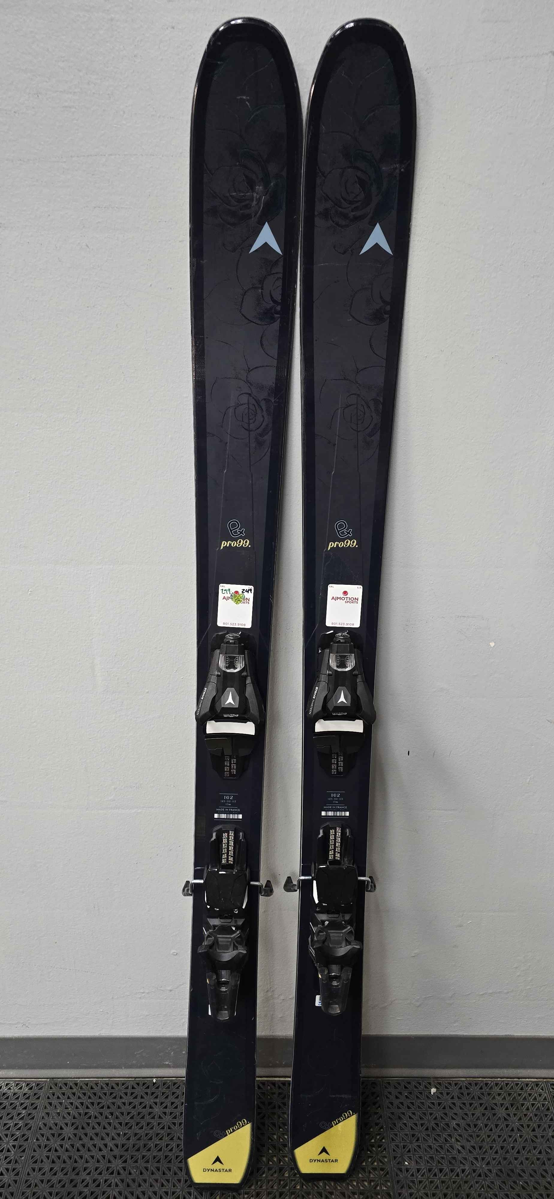 Used Dynastar E-Pro 99 162cm Skis w/ Atomic Strive 13 Demo Binding