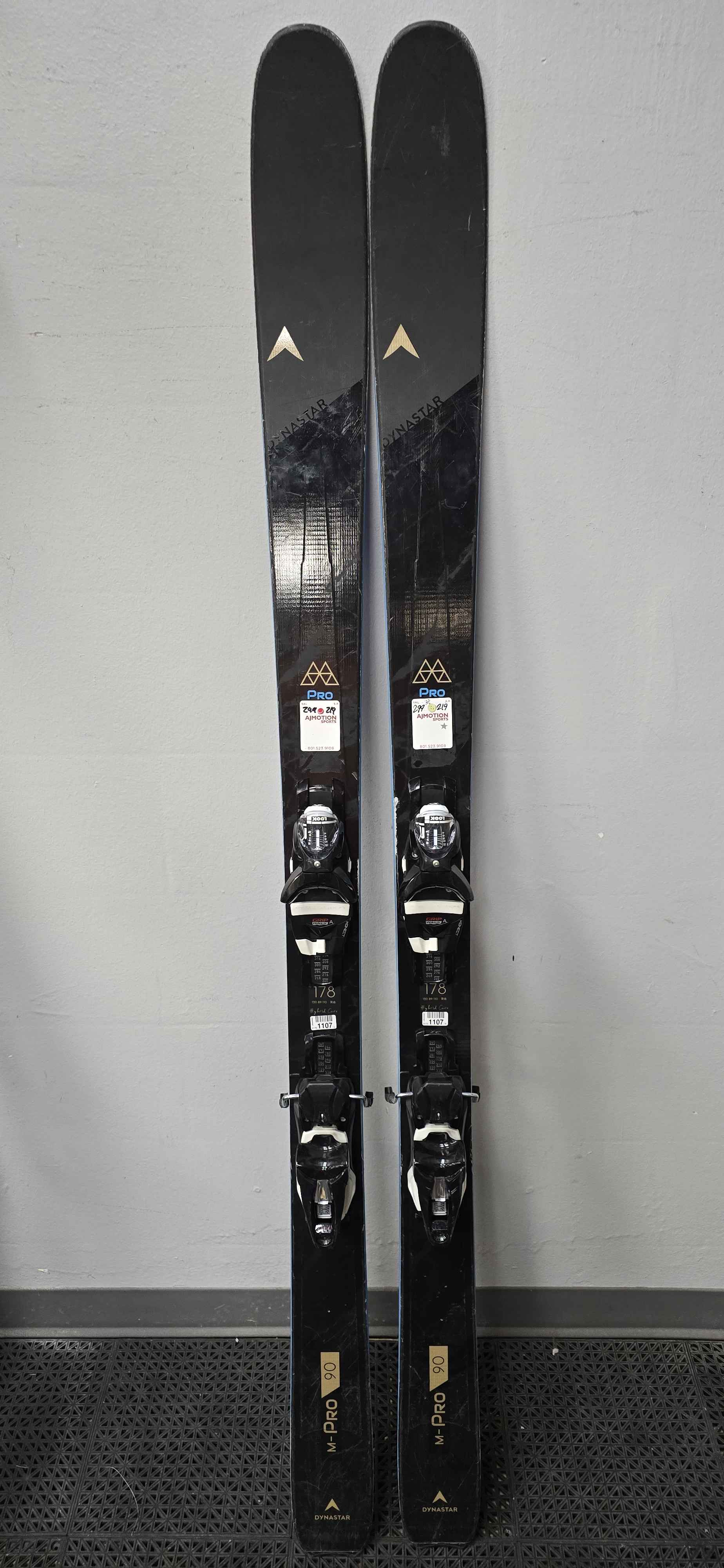 Used Dynastar M-Pro 90 Ski 178cm w/ Look Konect 12